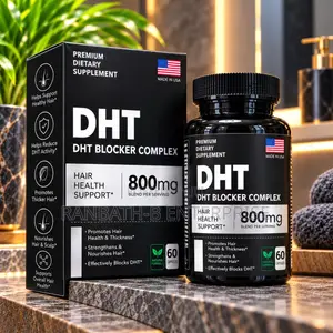 DHT Blocker Complex 800mg Dietary Supplement – 60 Capsules