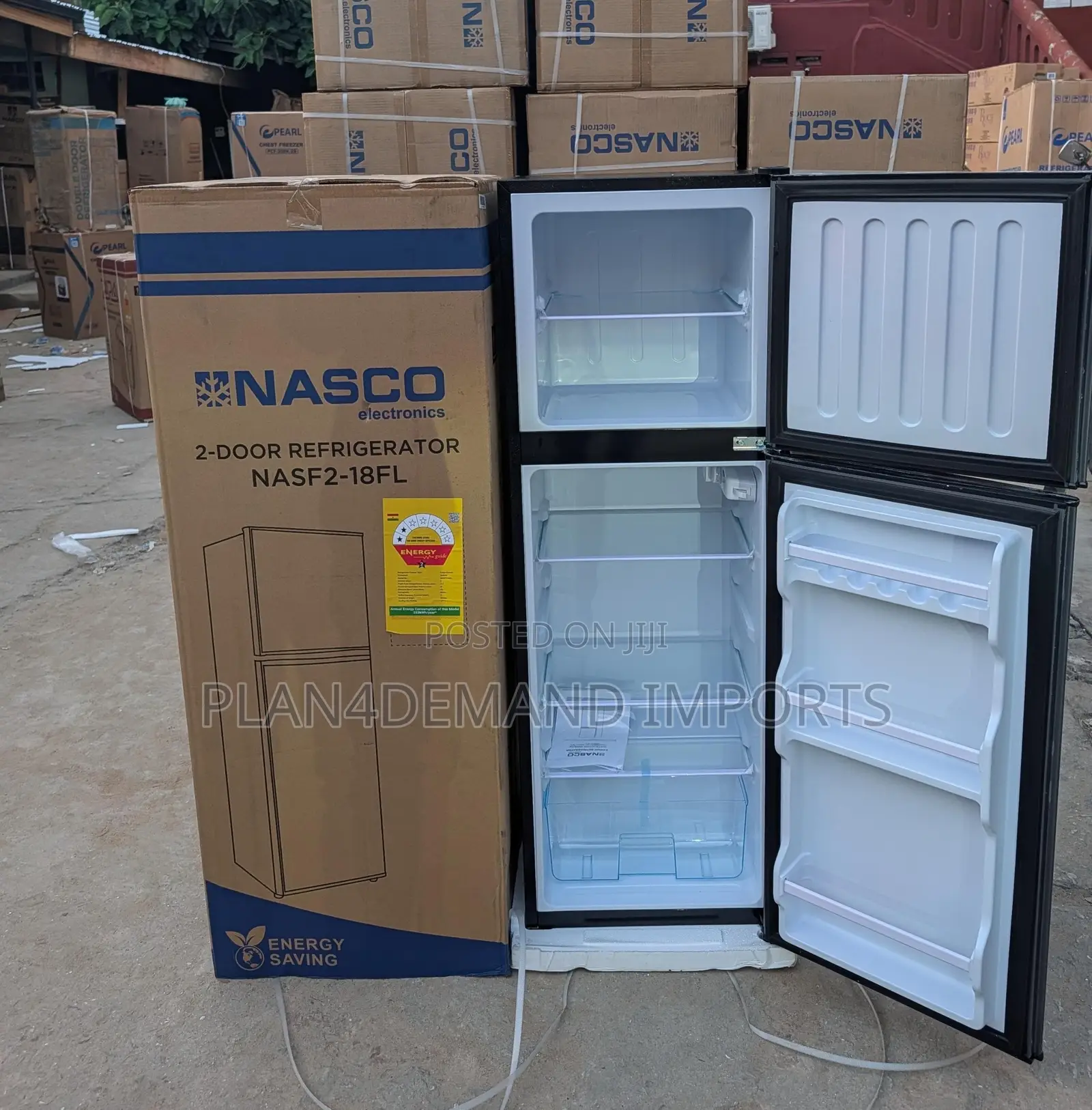 NASCO Combined Fridge – Model NASD2-20FL