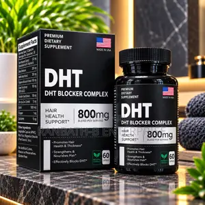 DHT Blocker Complex Hair Support Formula – 800mg, 60 Capsules