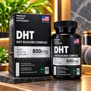 DHT Blocker Complex Hair Support Supplement – 800mg Blend