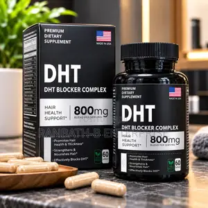 DHT Blocker Complex 800mg Hair Wellness Supplement