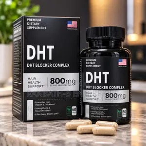 DHT Blocker Complex 800mg Hair Wellness Supplement