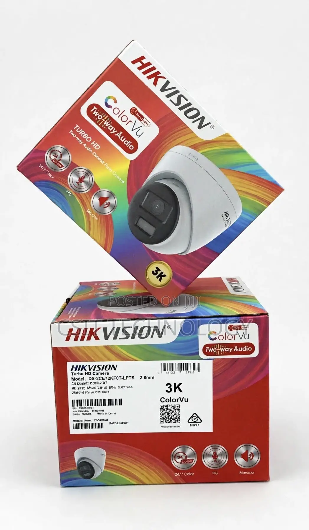 3k Two Way Audio ColorVu Analogue Camera(DS-2ce72kf0t-Lpts)
