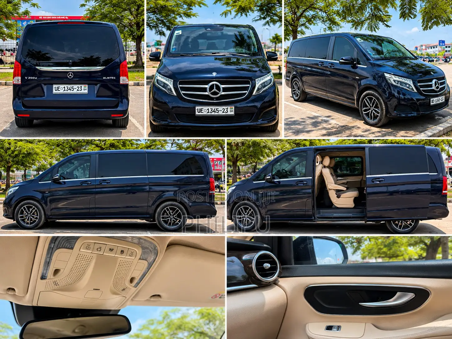 Mercedes-Benz V-Class 2015 Blue