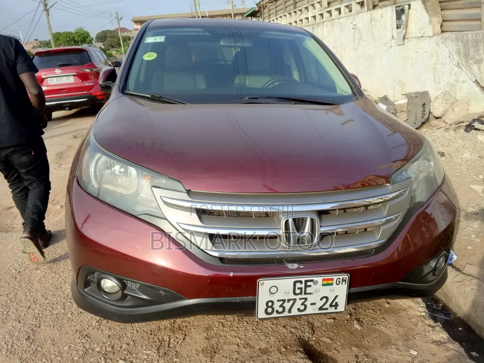 Honda CR-V EX 4dr SUV (2.4L 4cyl 5A) 2012 Red