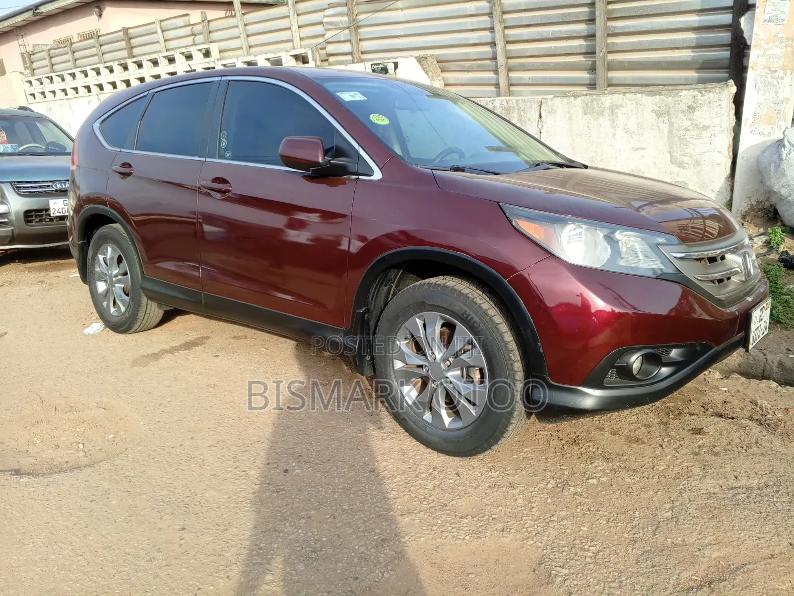 Honda CR-V EX 4dr SUV (2.4L 4cyl 5A) 2012 Red