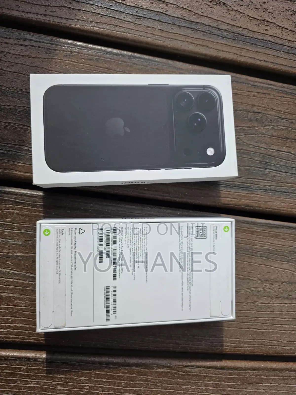 New Apple iPhone 18 Pro 256 GB Black
