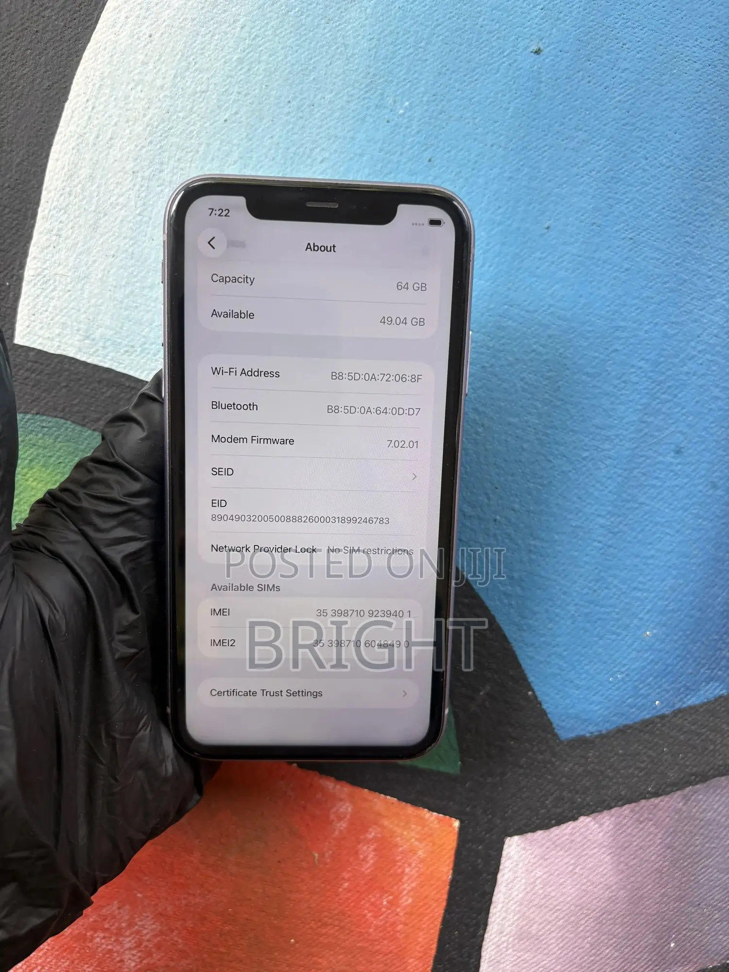 Apple iPhone 11 64 GB Purple