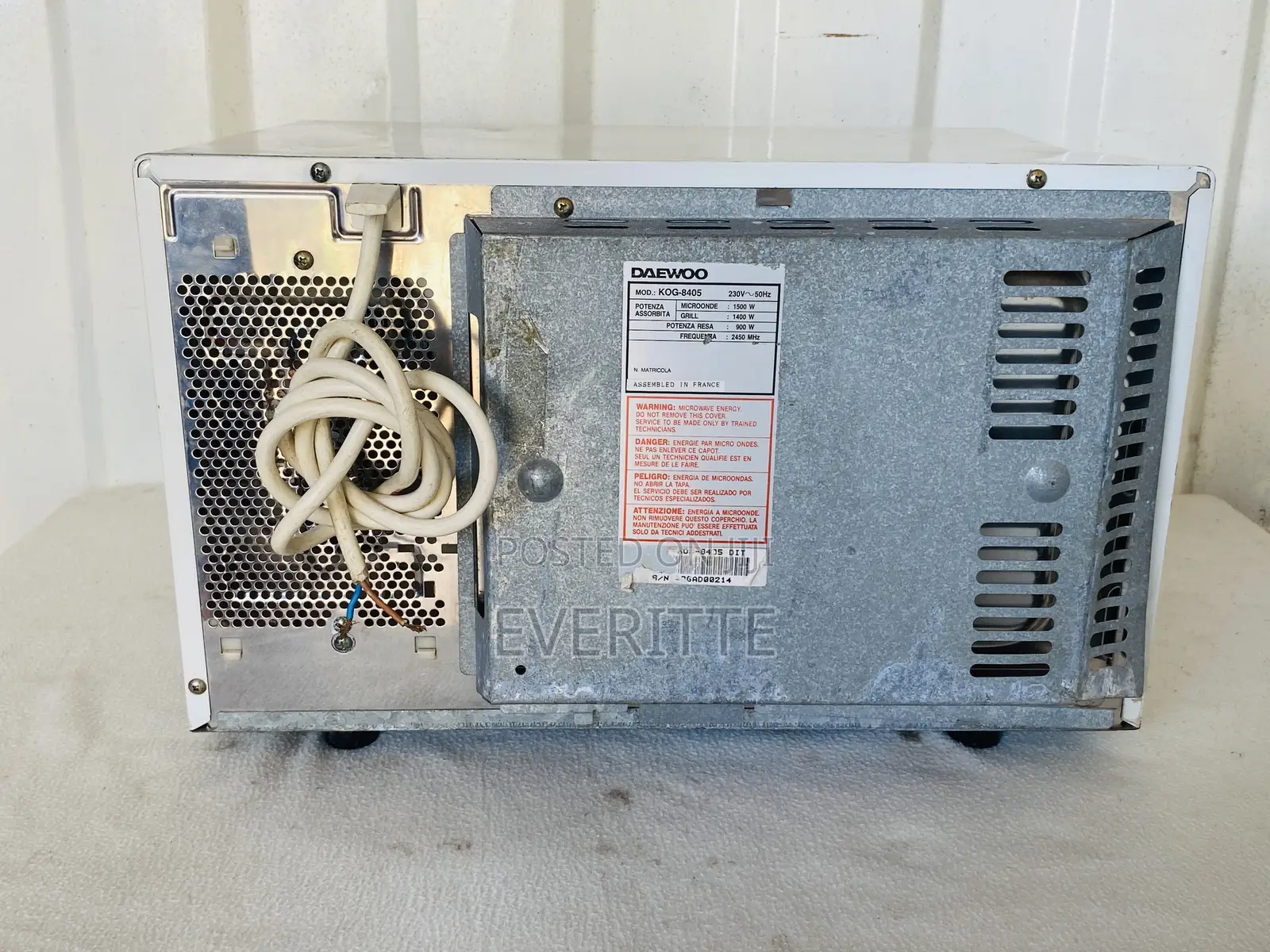 Daewoo Commercial Microwave/Grill Oven