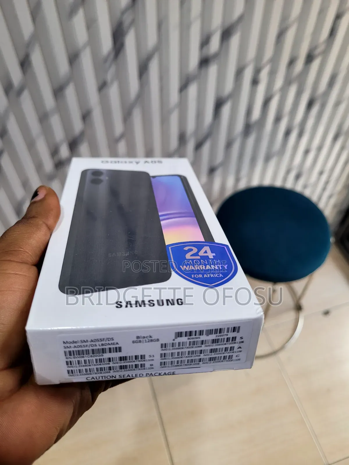 New Samsung Galaxy A05 128 GB Black