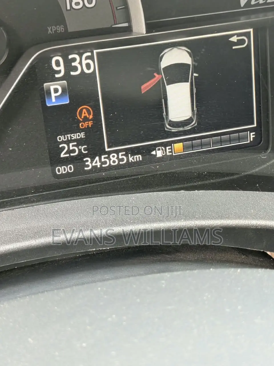 Toyota Vitz 1.3 FWD 5dr 2015 Black