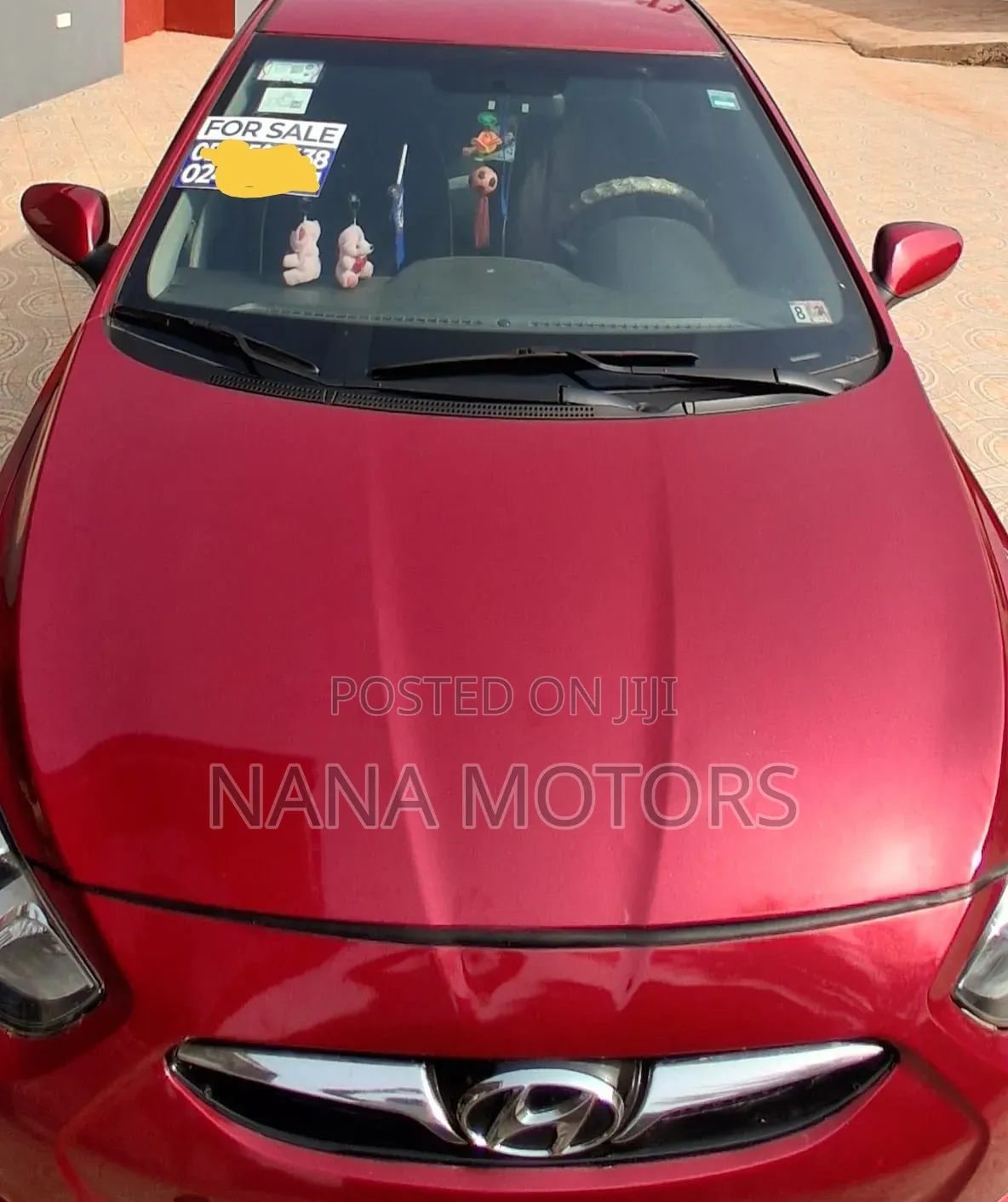 Hyundai Accent 2016 Red