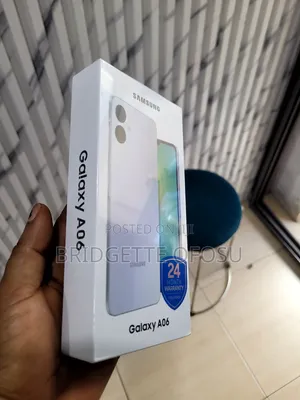 New Samsung Galaxy A06 128 GB Black