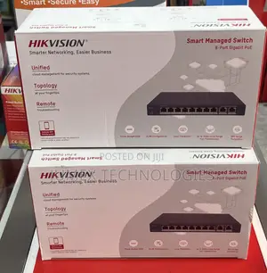 Hikvision 8port Gigabit Poe Switch Smart Managed Ds-3e1510p-Ei/M