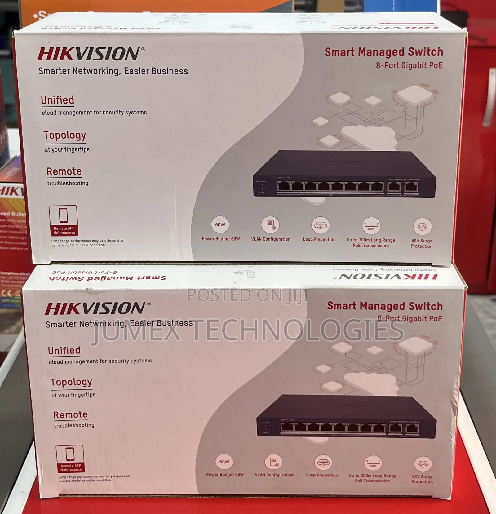 Hikvision 8port Gigabit Poe Switch Smart Managed Ds-3e1510p-Ei/M