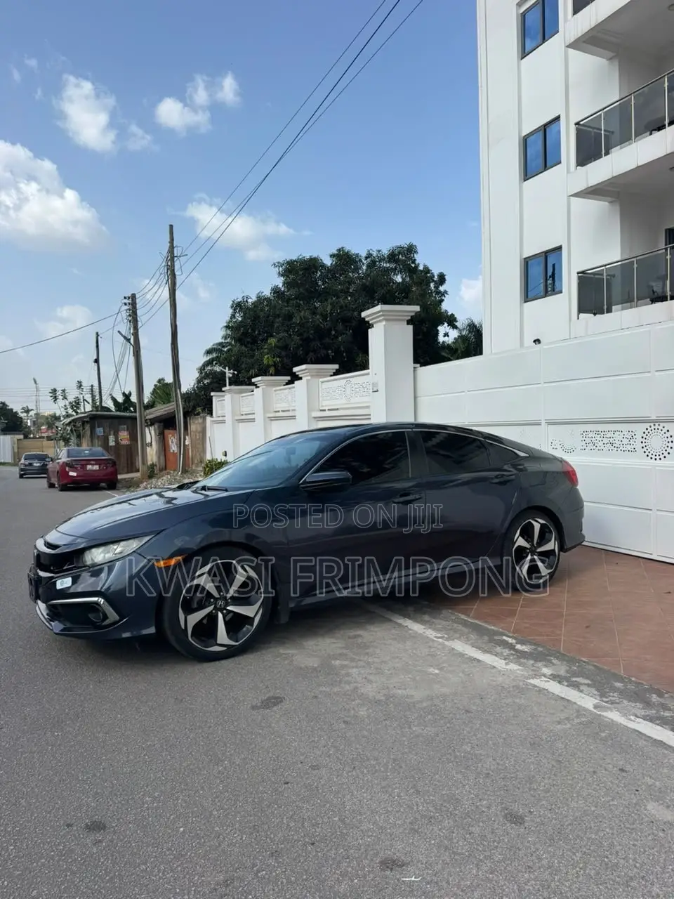 Honda Civic EX Sedan 2019 Gray