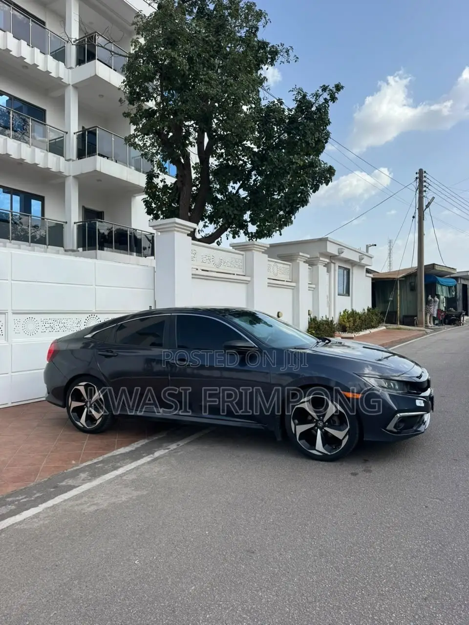 Honda Civic EX Sedan 2019 Gray