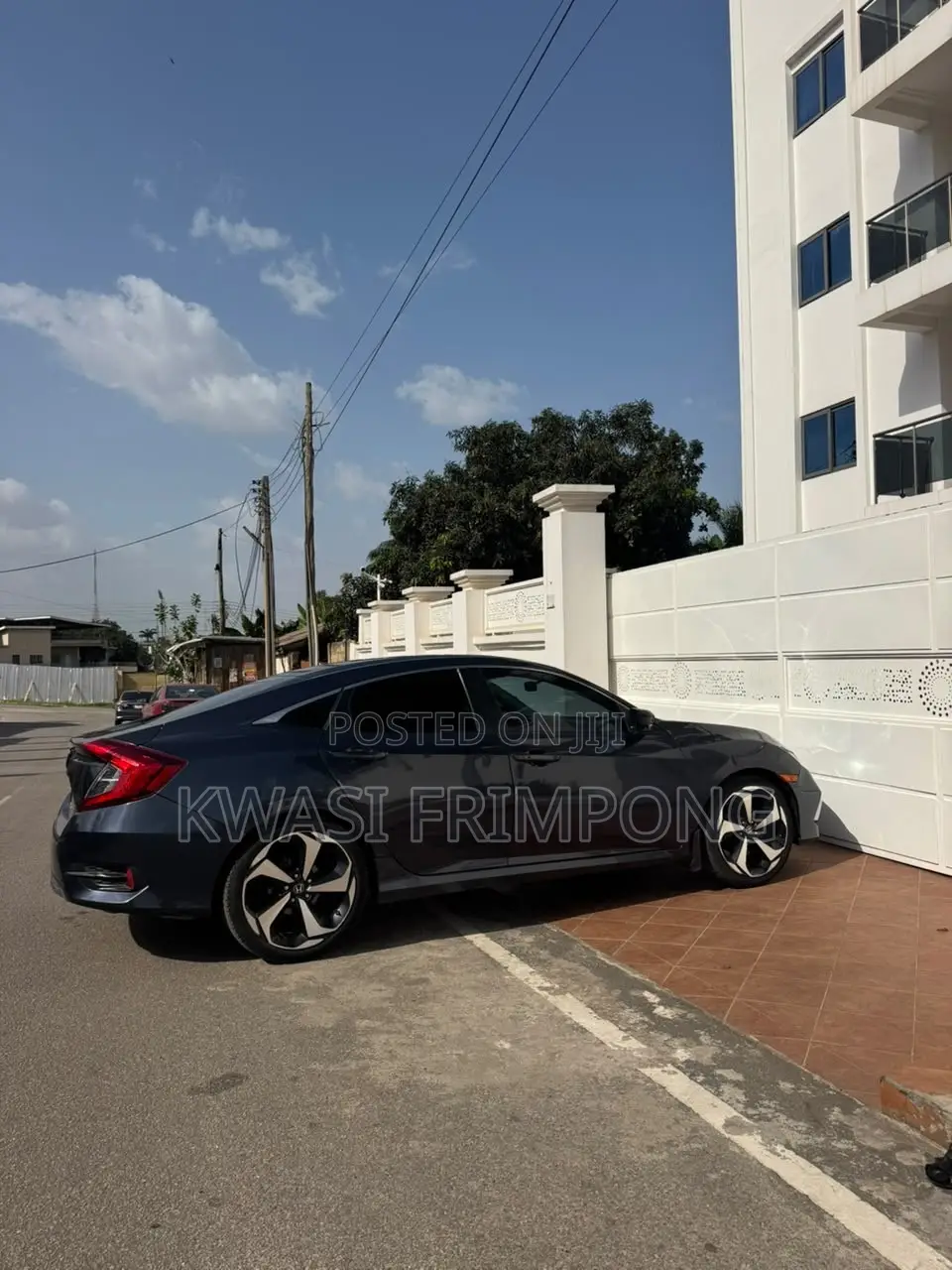 Honda Civic EX Sedan 2019 Gray