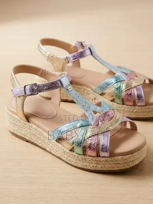 M&S Kids Multicolor Wedge