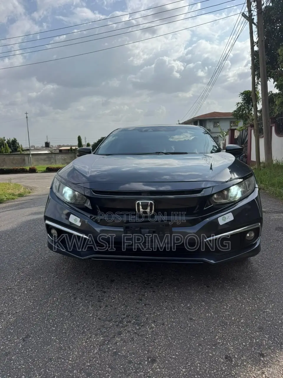 Honda Civic EX Sedan 2019 Gray