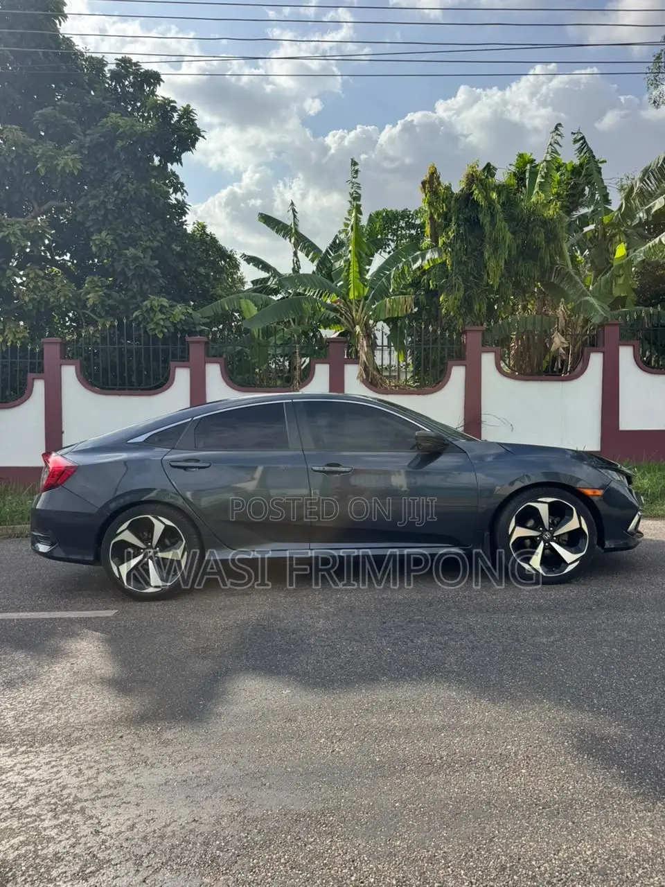 Honda Civic EX Sedan 2019 Gray
