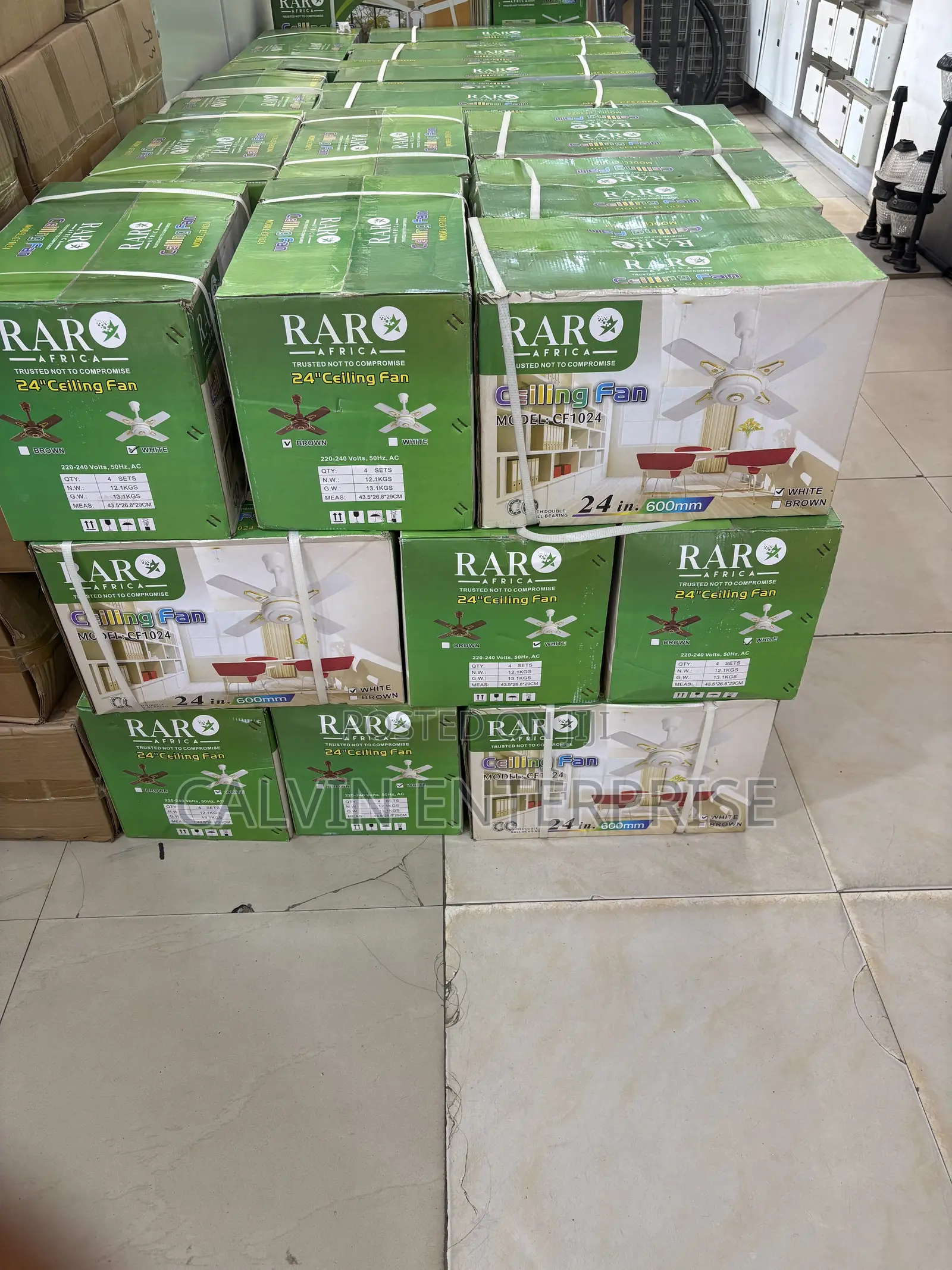 Short Blade Celling Fan