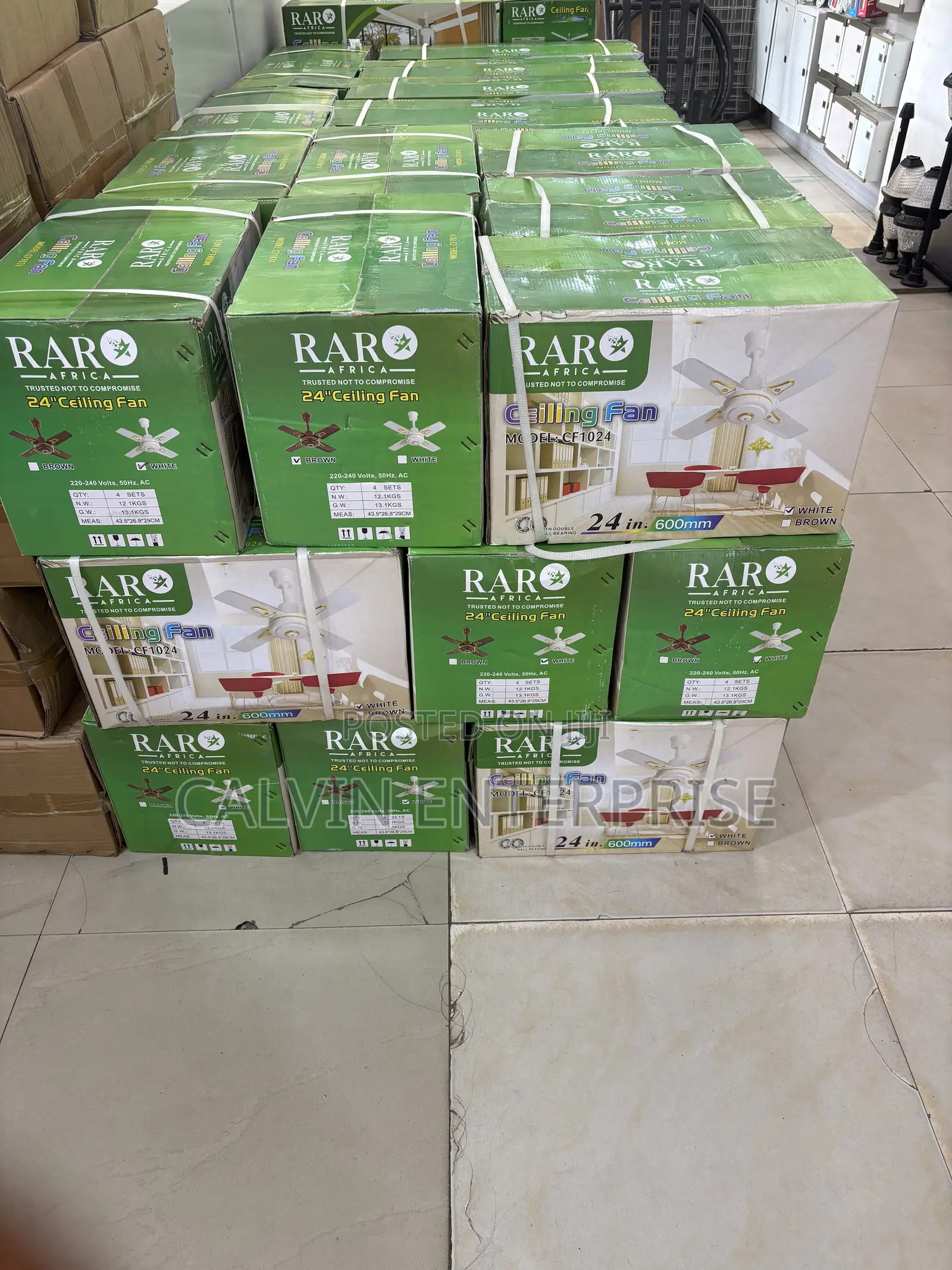 Short Blade Celling Fan
