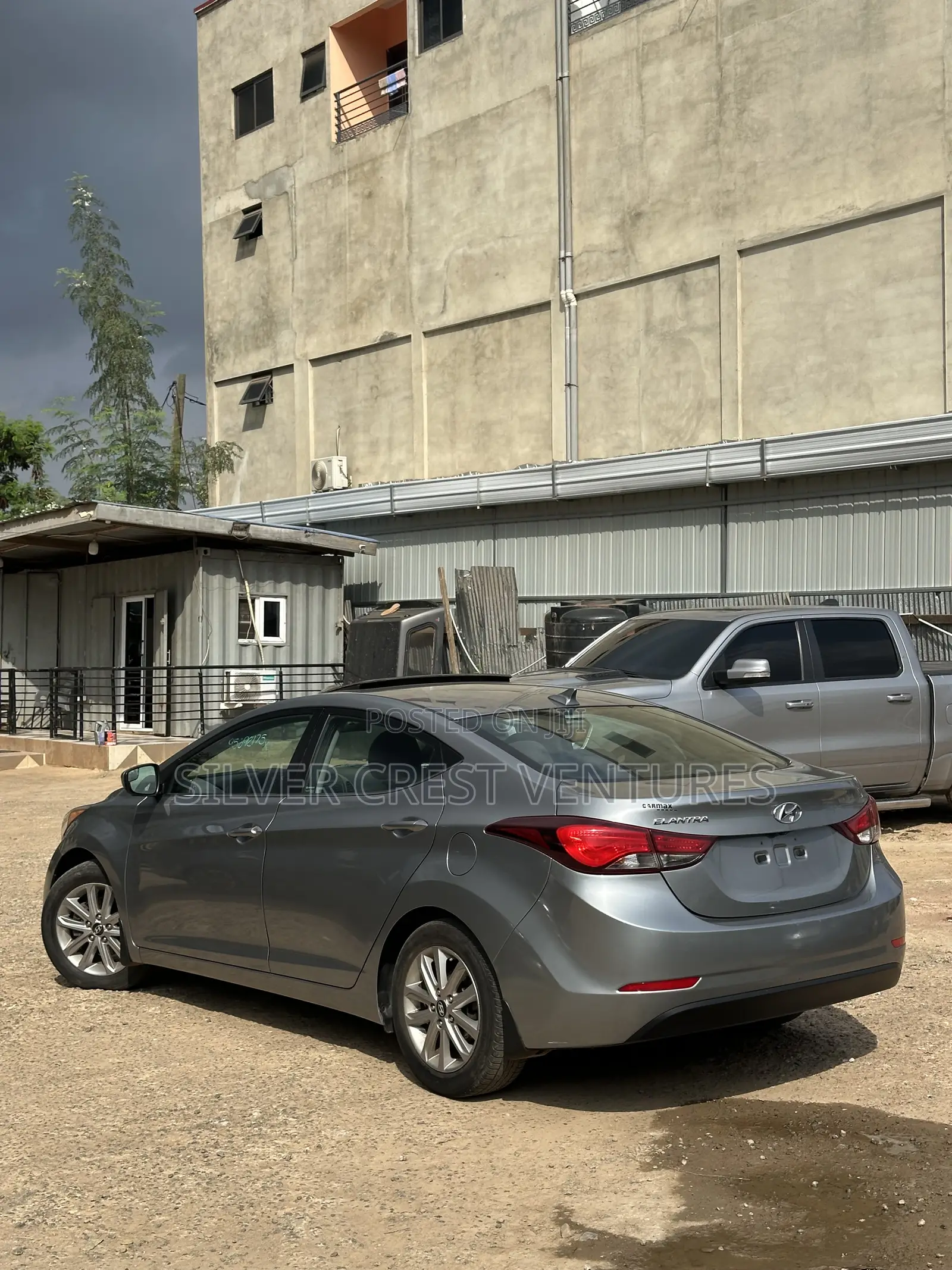 Hyundai Elantra SE 4dr Sedan (1.8L 4cyl 6M) 2015 Gray