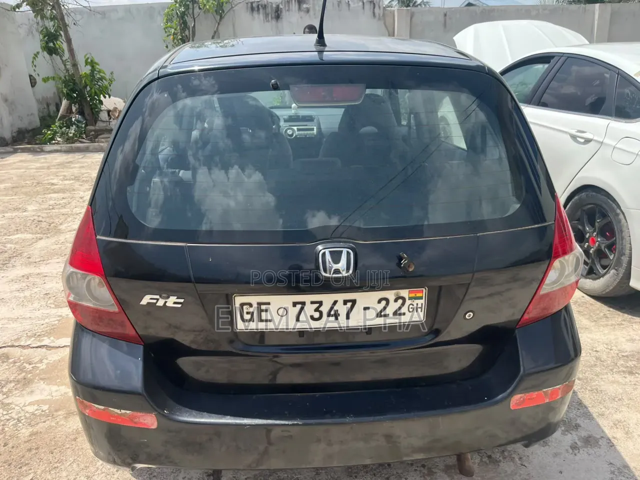 Honda Fit Base FWD 2007 Black