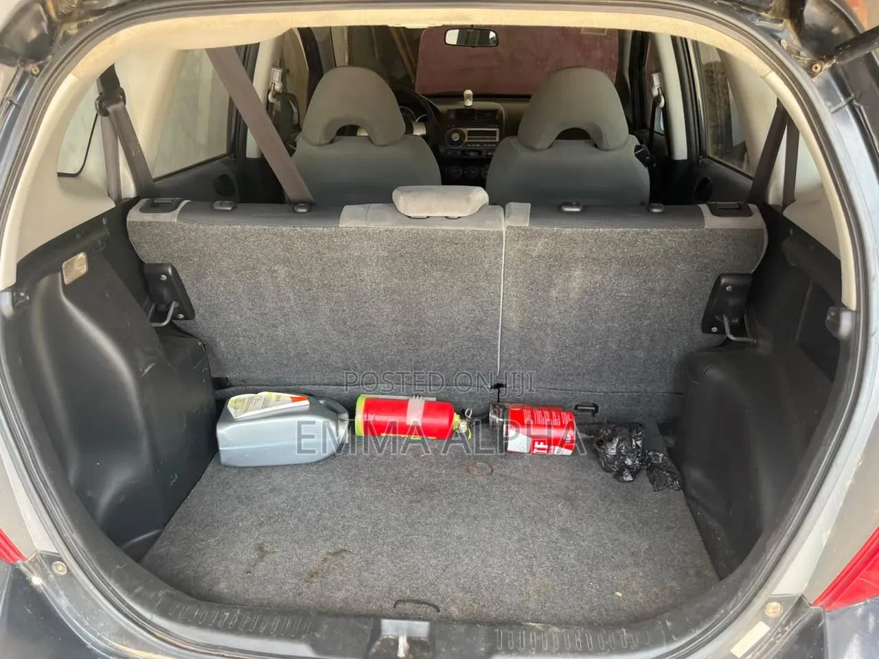 Honda Fit Base FWD 2007 Black