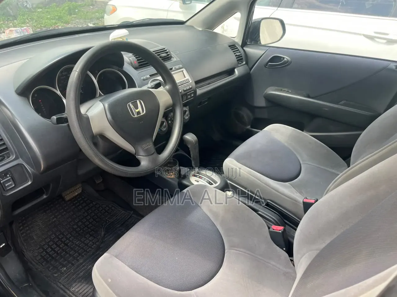 Honda Fit Base FWD 2007 Black