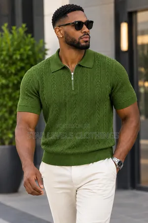 Classic Charm Knitted Club T Shirts Available for Men