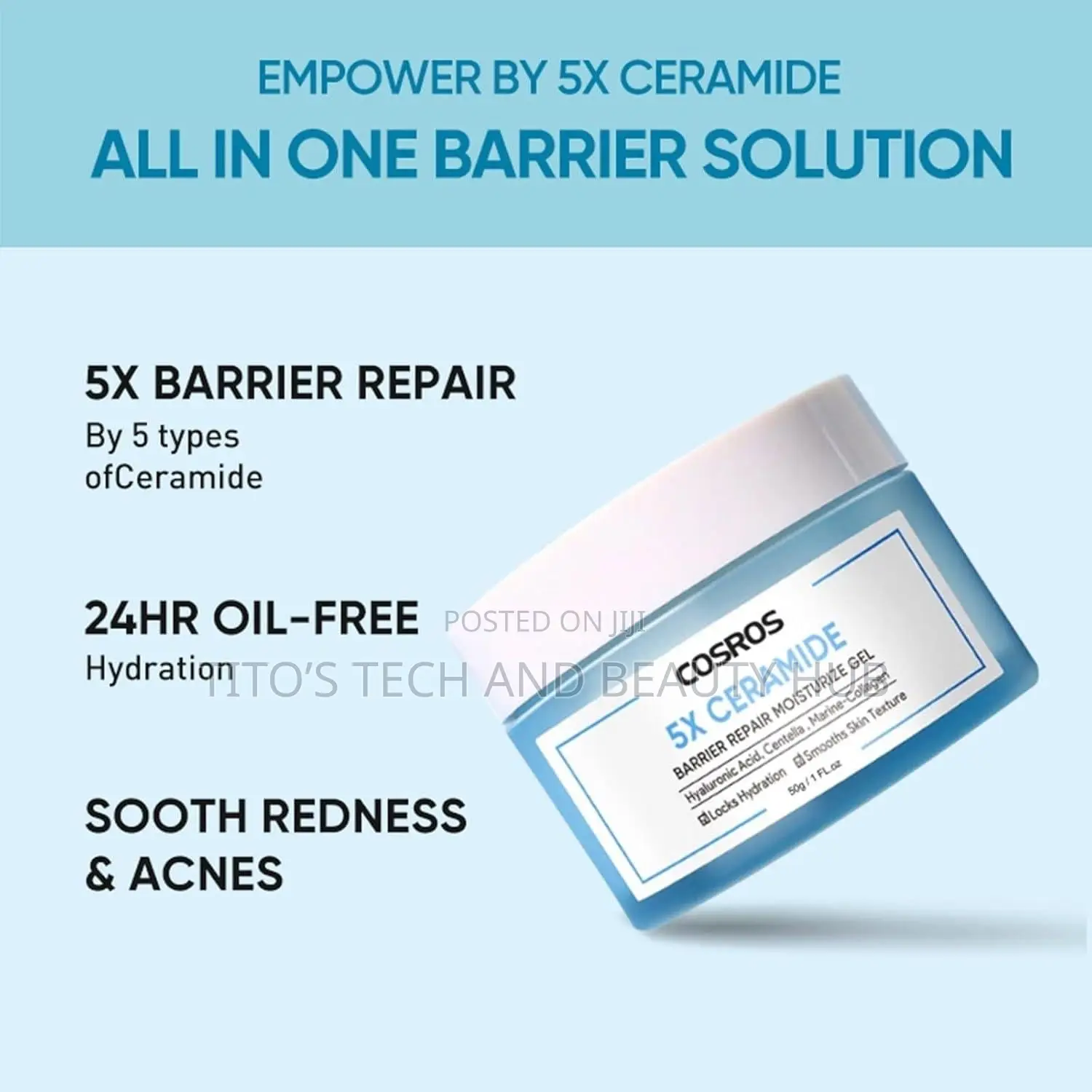 Cosros 5x Ceramide Barrier Repair Moisture Gel