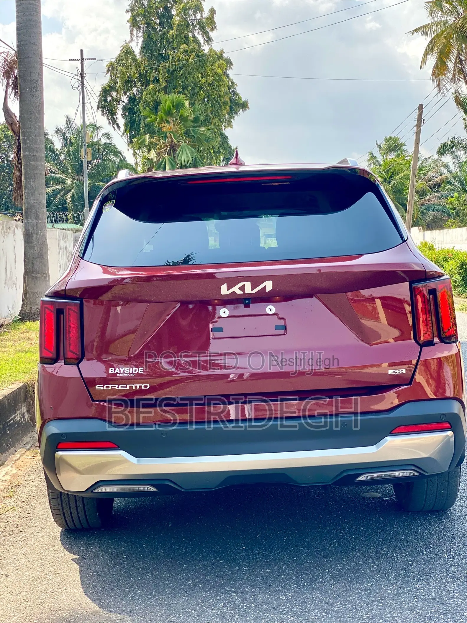 Kia Sorento S AWD 2025 Maroon