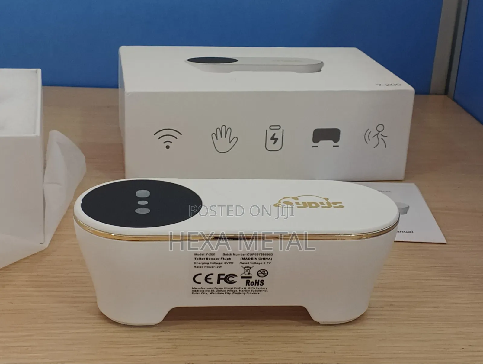 Wireless Toilet Flusher