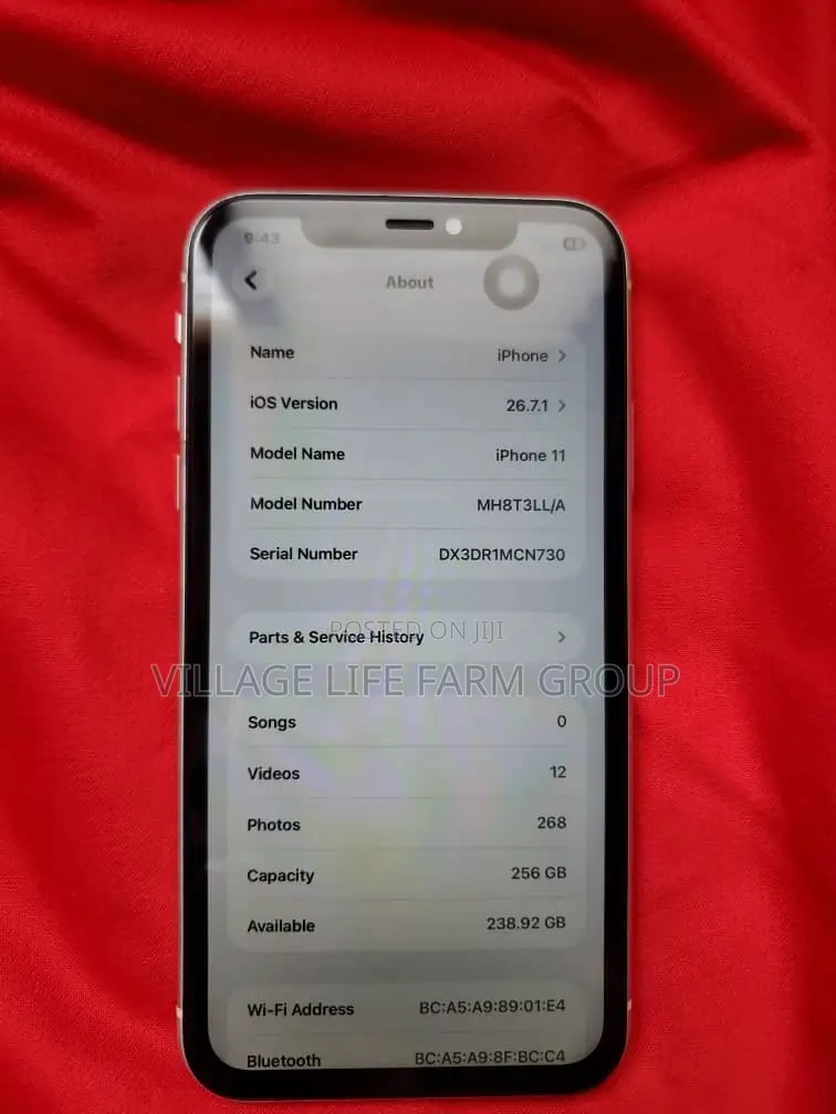 Apple iPhone 11 256 GB White