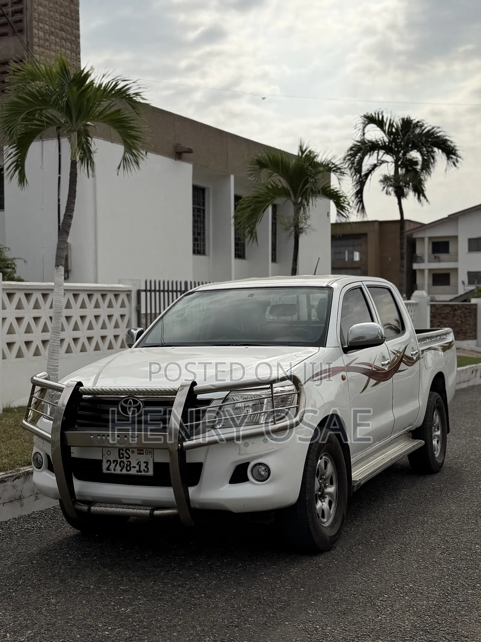 Toyota Hilux 3.0 D-4D 4x4 2013 White