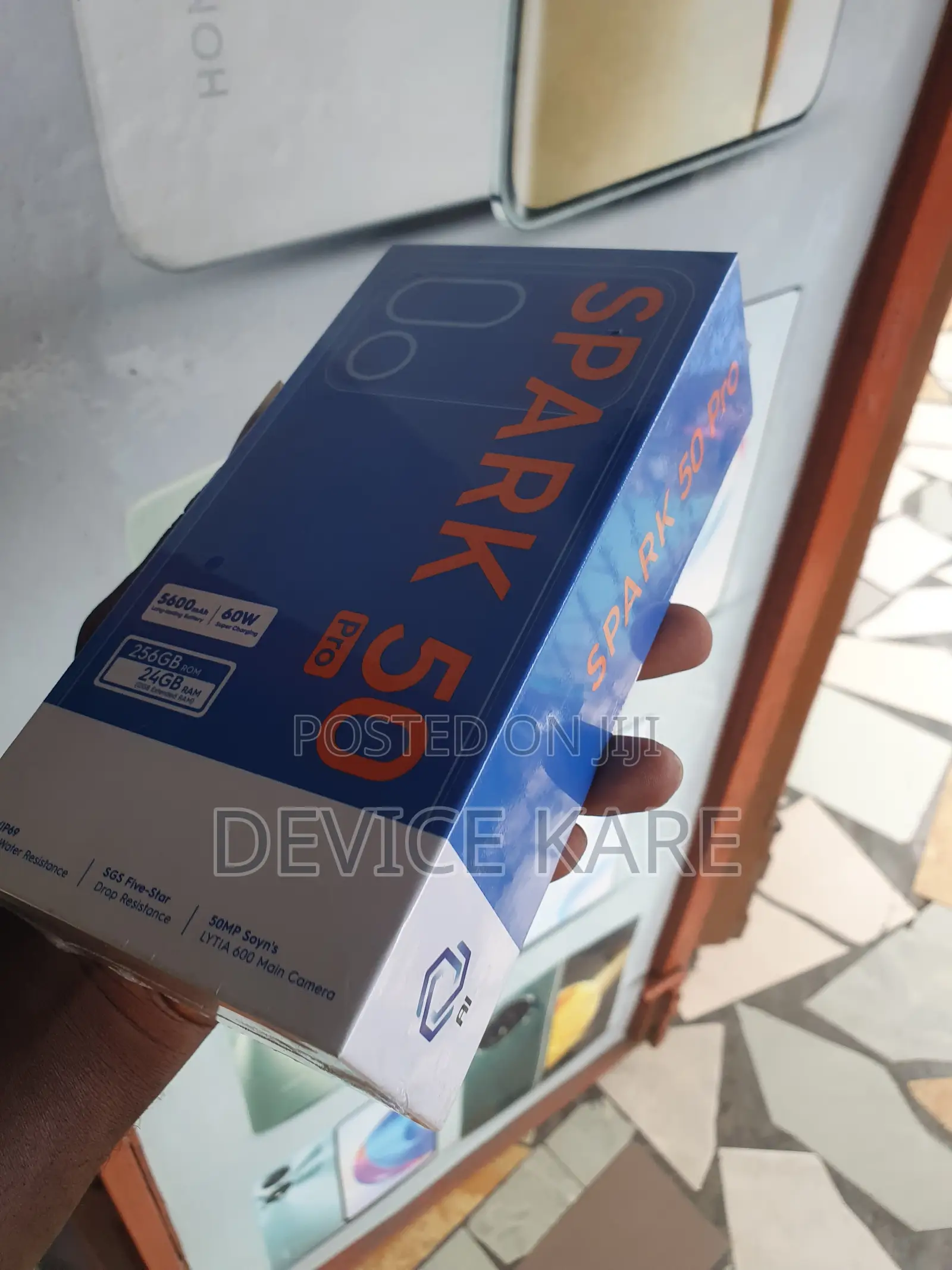 New Tecno Spark 50 Pro 256 GB Black