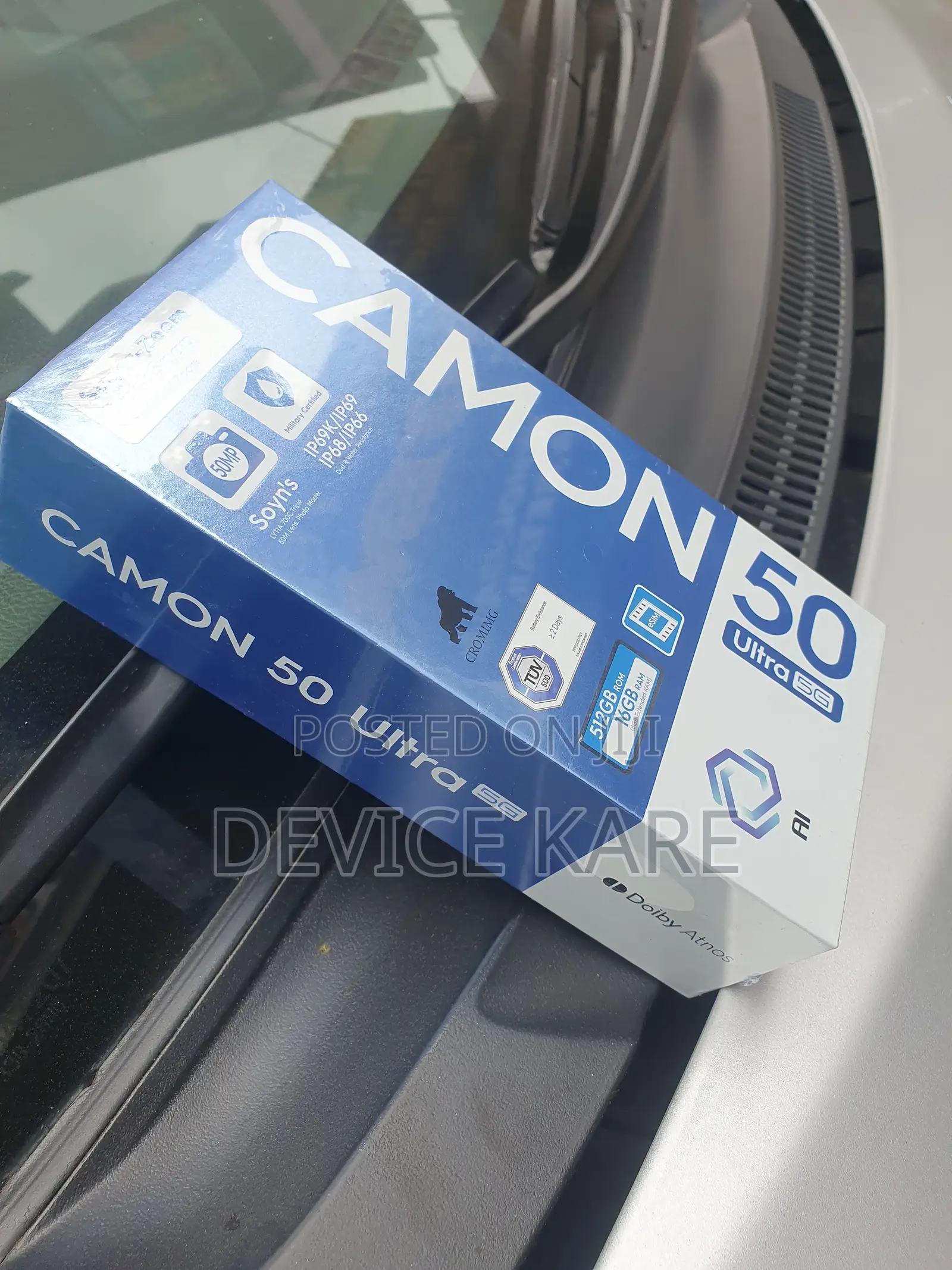 New Tecno Camon 50 Ultra 512 GB Black