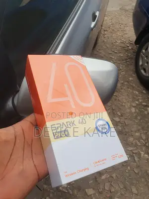 New Tecno Spark 40 Pro+ 256 GB Black