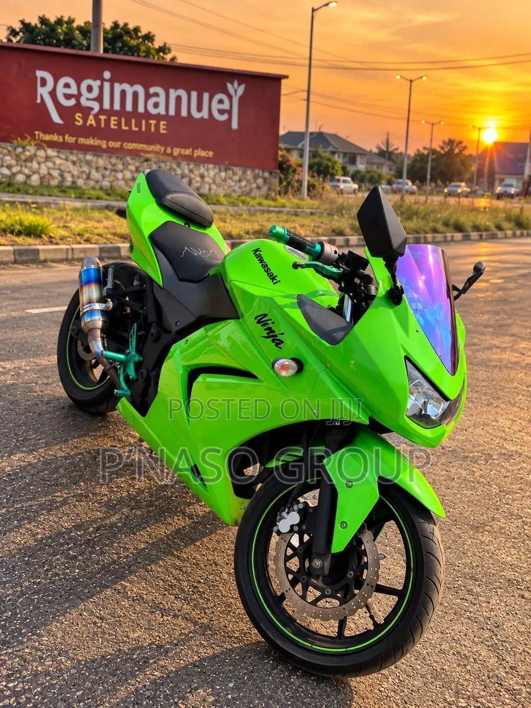 Kawasaki Ninja 300 2013 Green