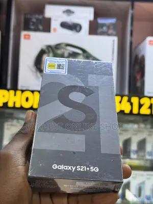 New Samsung Galaxy S21+ 5G 128 GB Black