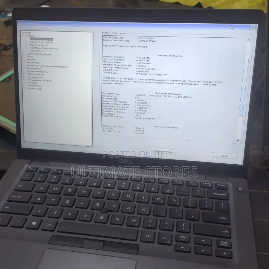 Laptop Dell Latitude 5400 8GB Intel Core i5 HDD 500GB