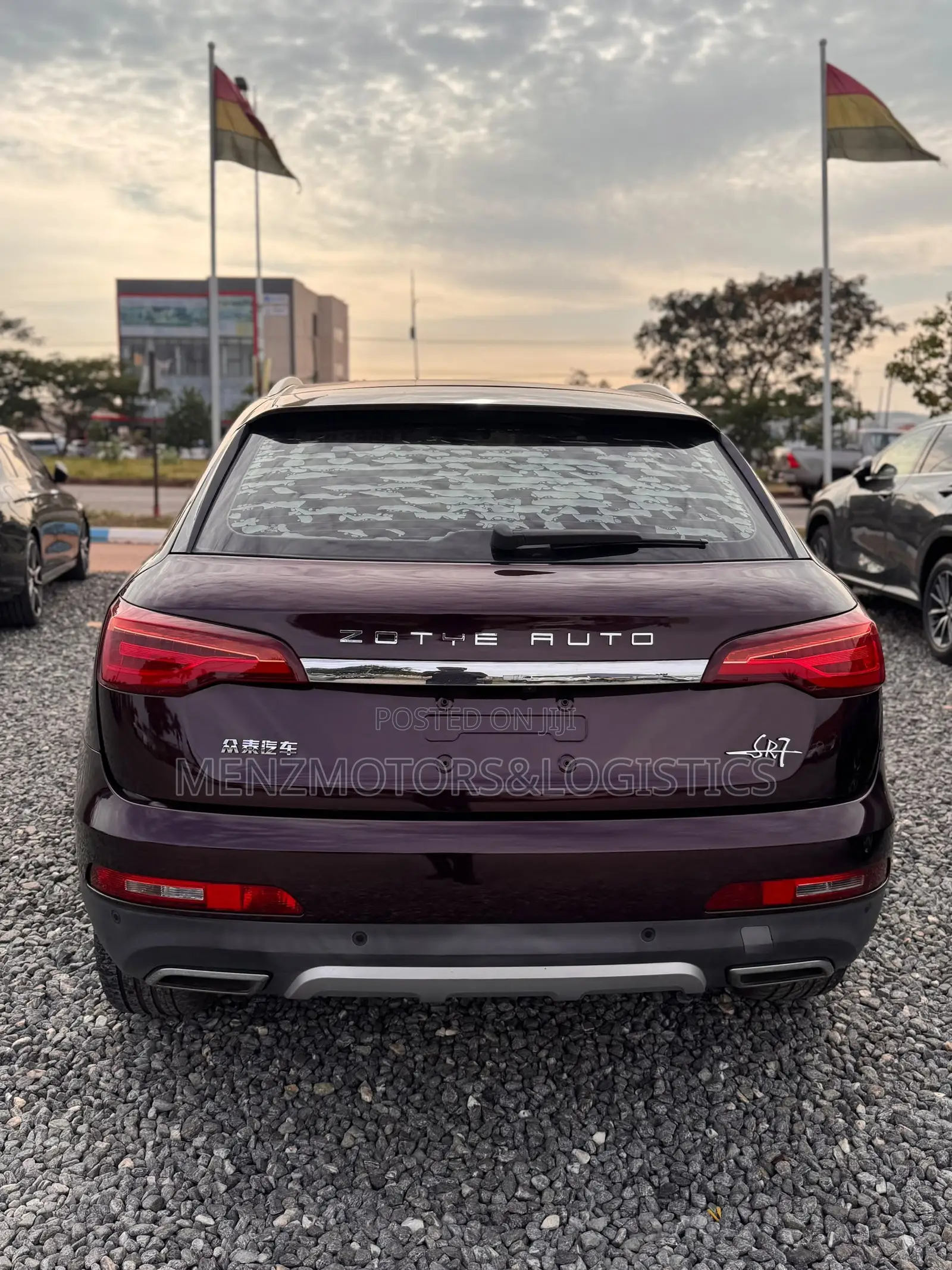 Zotye SR7 2017 Burgundy