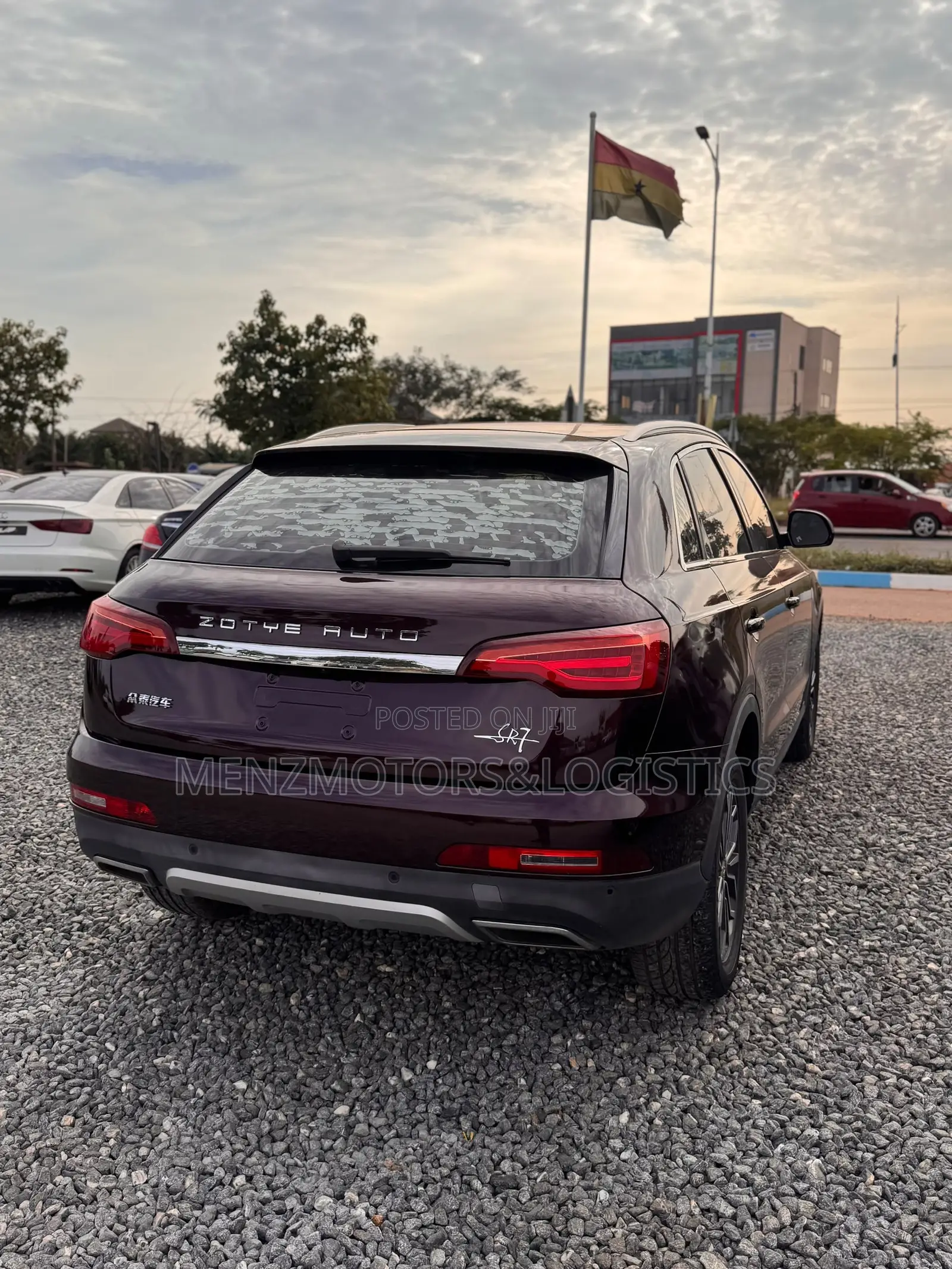 Zotye SR7 2017 Burgundy