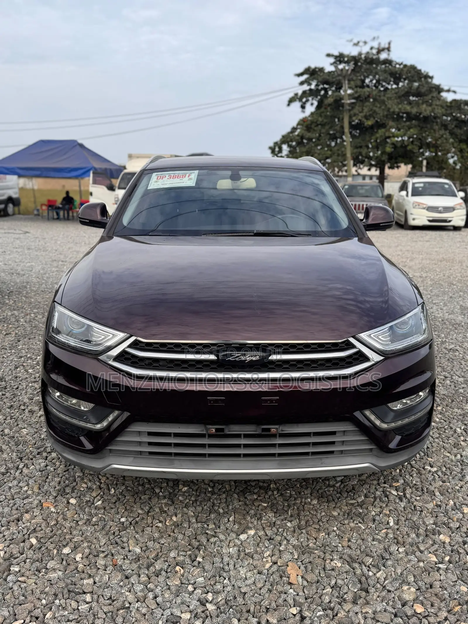 Zotye SR7 2017 Burgundy