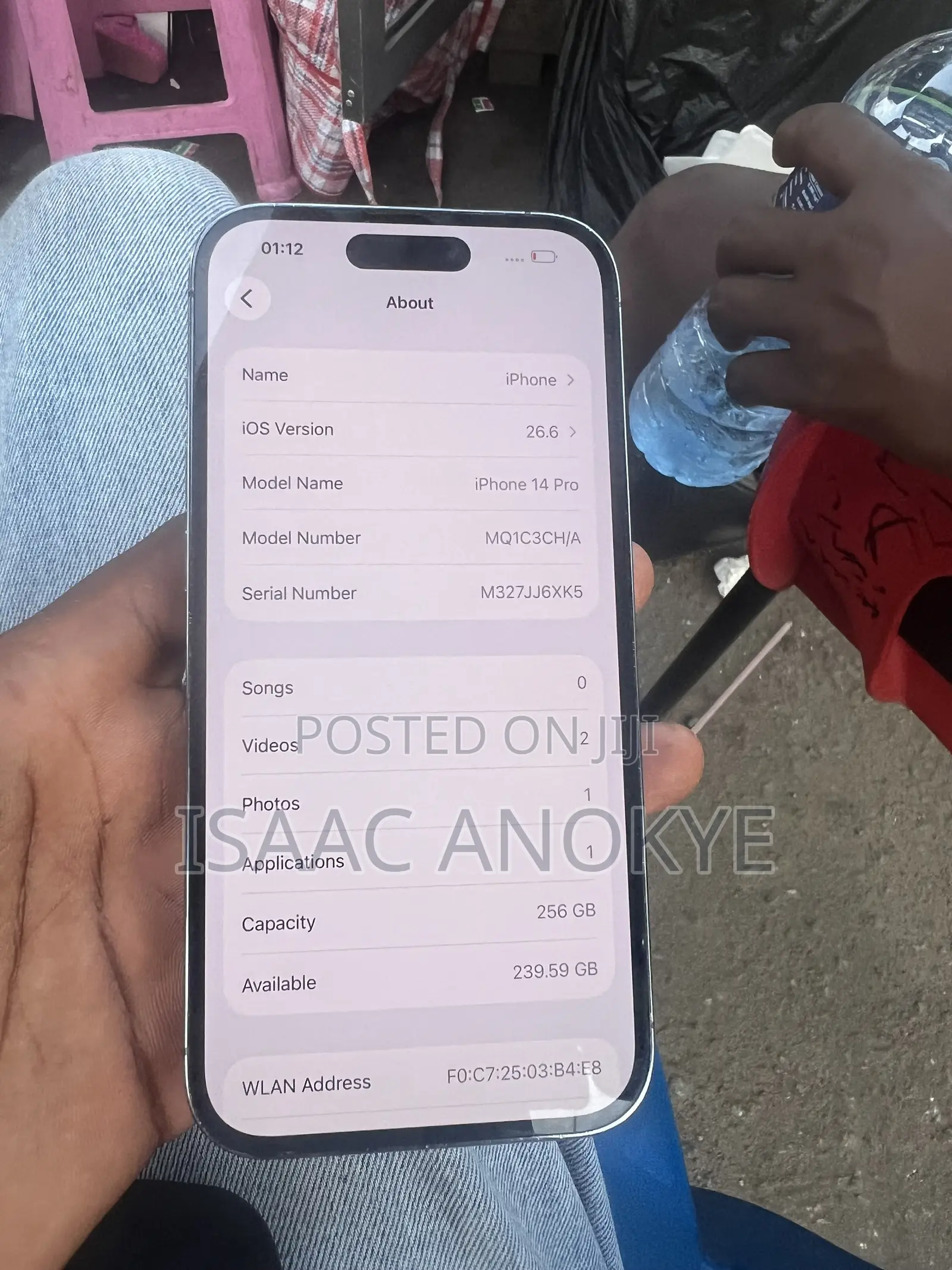 Apple iPhone 14 Pro 256 GB Gray