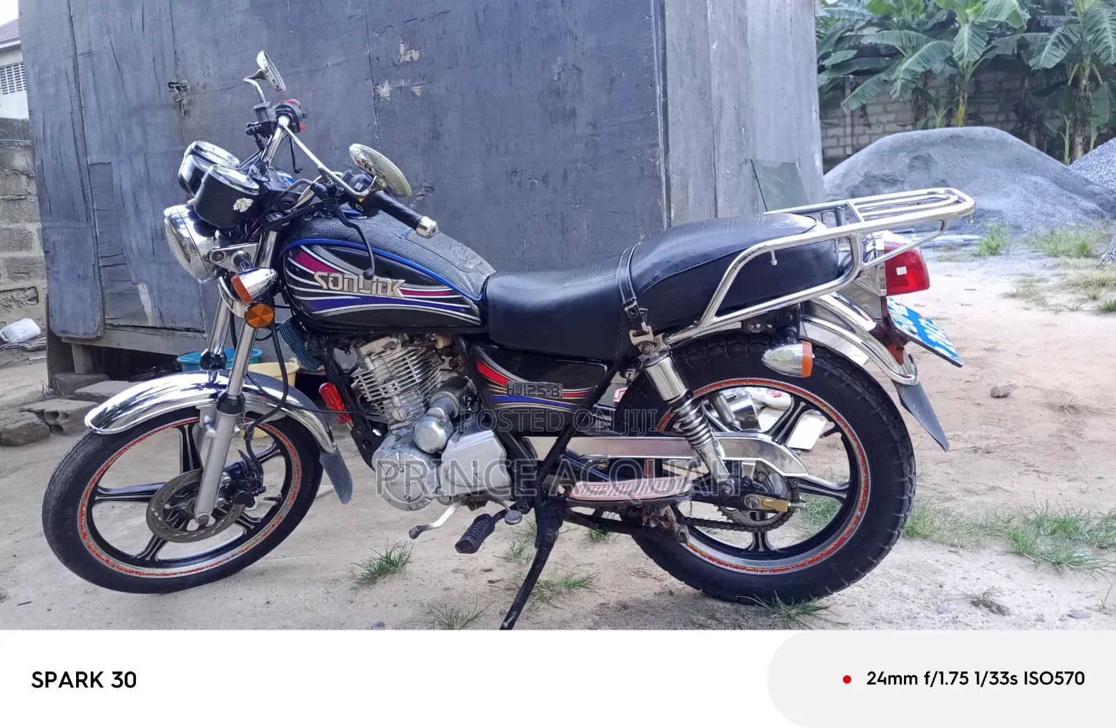 Haojue HJ125-8K 2020 Black