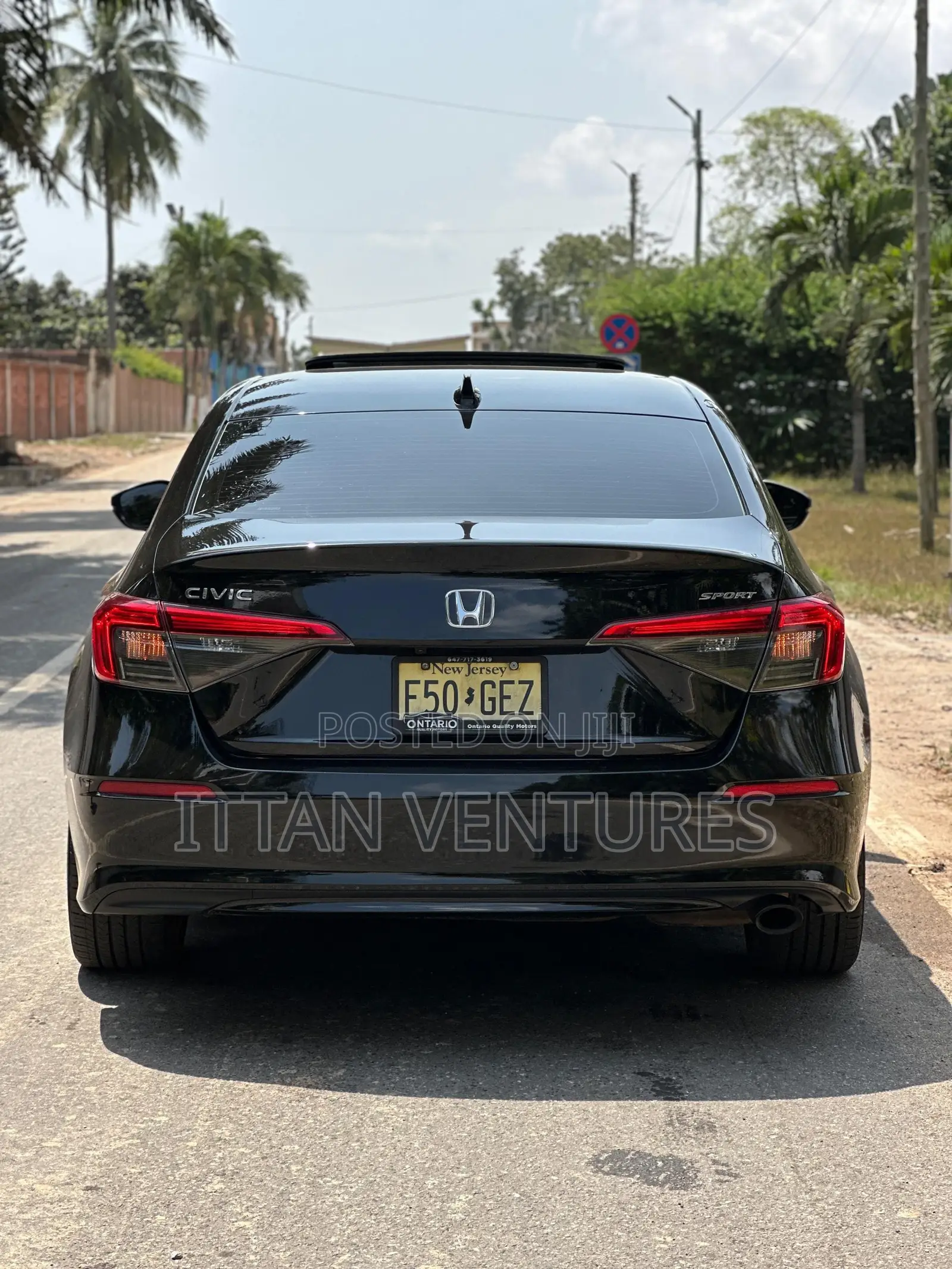 Honda Civic Sport CVT 2024 Black