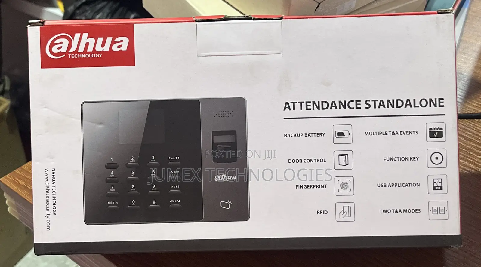 Dahua Fingerprint Time Attendance DHI-ASA2212GL CLOCK IN MACHINE